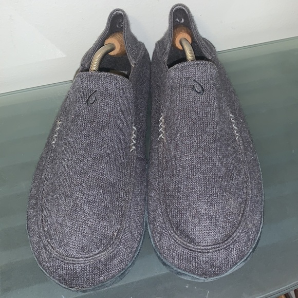 OluKai Other - OluKai Moloa Hulu wool slippers